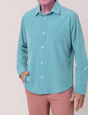 Men's Magnetic Buttons Full Sleeve Shirt