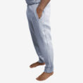 Men’s Adaptive Side Zip Fleece Pants-Easy Dressing Sweatpants - wearly