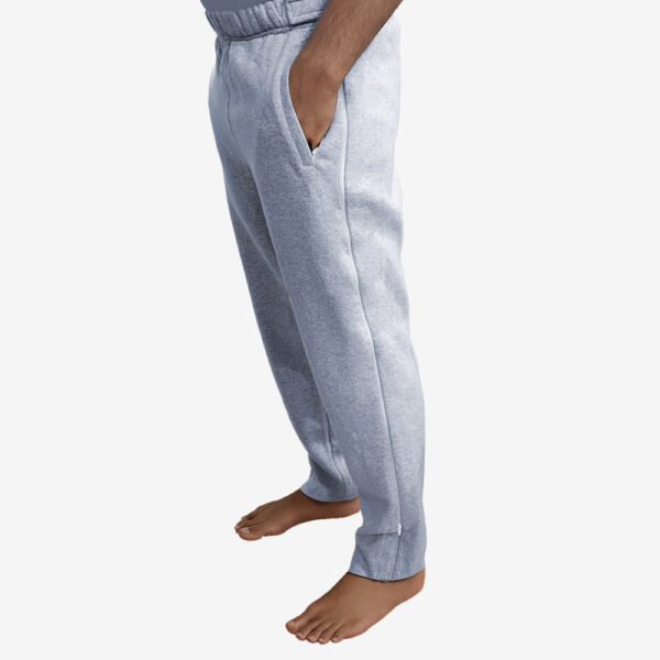 Men’s Adaptive Side Zip Fleece Pants-Easy Dressing Sweatpants - wearly