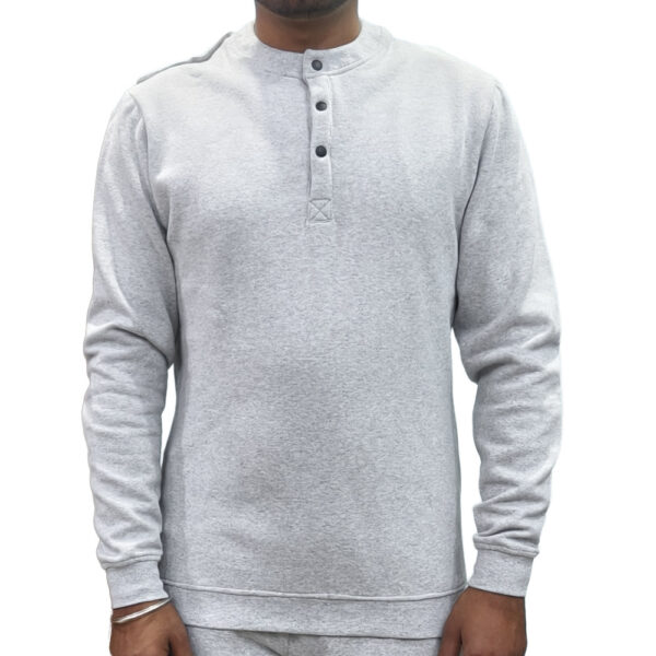 Men’s Adaptive Open-Back Fleece Sweatshirt - Wearly.in