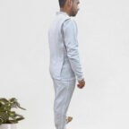 Men's Adaptive Easy Access Fleece Tracksuit Side Zip-Pants and Open-Back Sweatshirt - wearly.in