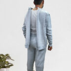 Men's Adaptive Easy Access Fleece Tracksuit Side Zip-Pants and Open-Back Sweatshirt - wearly.in