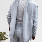 Men's Adaptive Easy Access Fleece Tracksuit Side Zip-Pants and Open-Back Sweatshirt - wearly.in