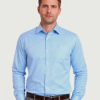 Men’s Open Back Adaptive Shirt with Velcro Closure