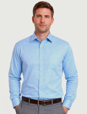 Men’s Open Back Adaptive Shirt with Velcro Closure