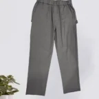 Senior Men’s Wheelchair Friendly Gabardine Dress Pants with Open Back Design