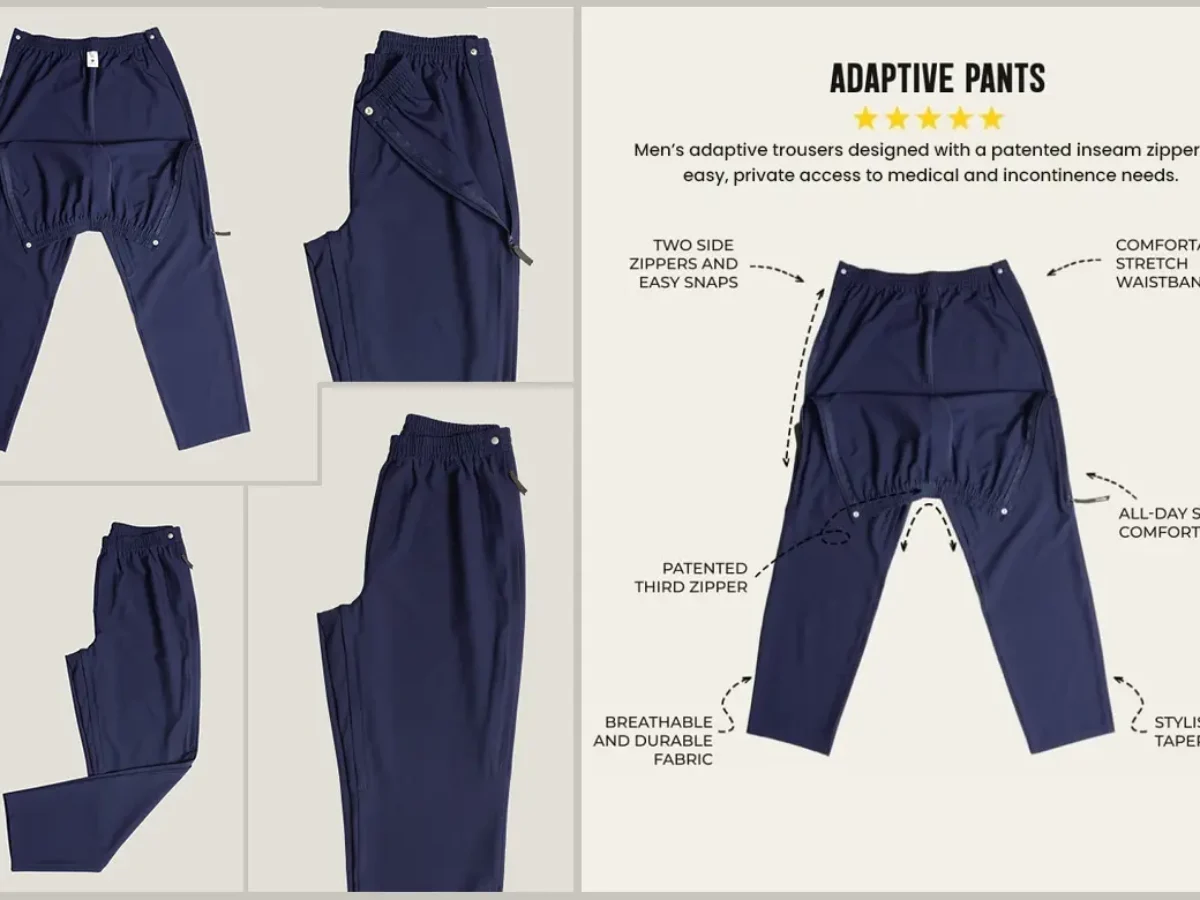 【新品未使用未開封】ROMP 25-26 TS 360 PANTS L Buy Easy Access Men's Inseam Zip Pants in India | Adaptive Wear