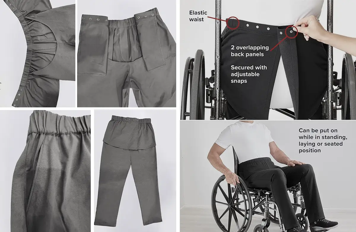 Best Open-Back Adaptive Wheelchair Pants for Seniors in India