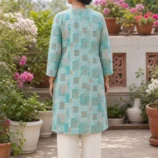 Front Open Adaptive Kurti for Women | Velcro Closure Easy Dressing Wear-01