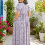 Front Open Gown for Women – Bedridden Patient Clothing for Hospital & Home Use