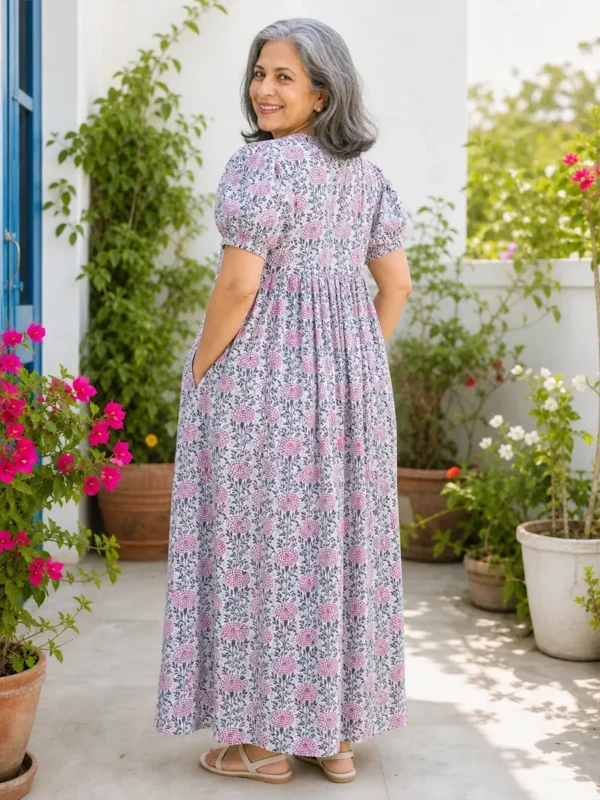 Front Open Gown for Women – Bedridden Patient Clothing for Hospital & Home Use