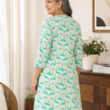 Women Adaptive Kurti with front Velcro Closure Easy On, No Buttons