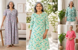 Adaptive Front Open Velcro Closure Kurti for Women: Easy Dressing, Comfort & Independence for Elderly Women