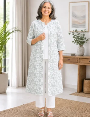 Comfortable Adaptive Kurti for Elderly Women Comfortable Adaptive Kurti for Elderly Women