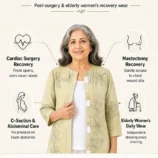 Front Open Cotton Adaptive Kurti for Patient Care | Easy Velcro Closure for Women