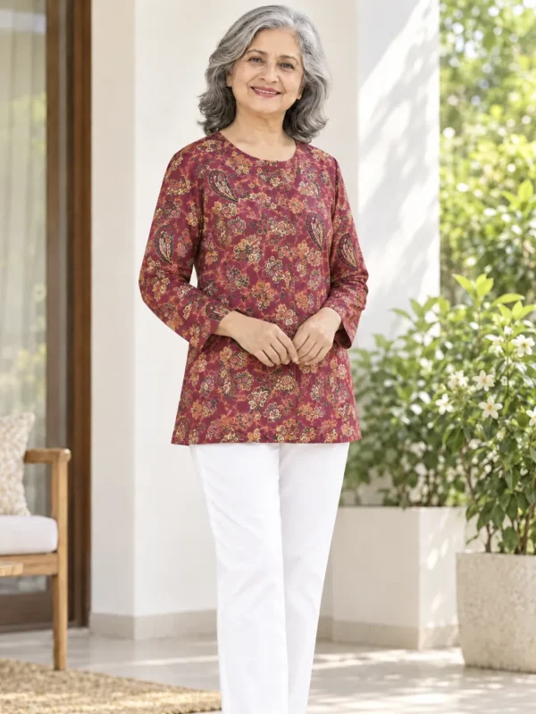Front Open Velcro Adaptive Winter Top for Seniors Front Open Velcro Adaptive Winter Top for Seniors