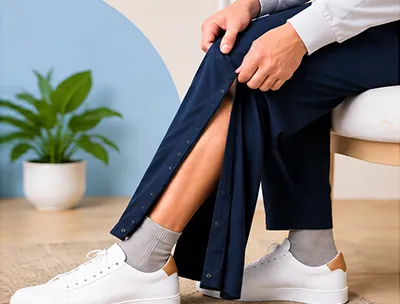 Wearly: Side Zipper Pants