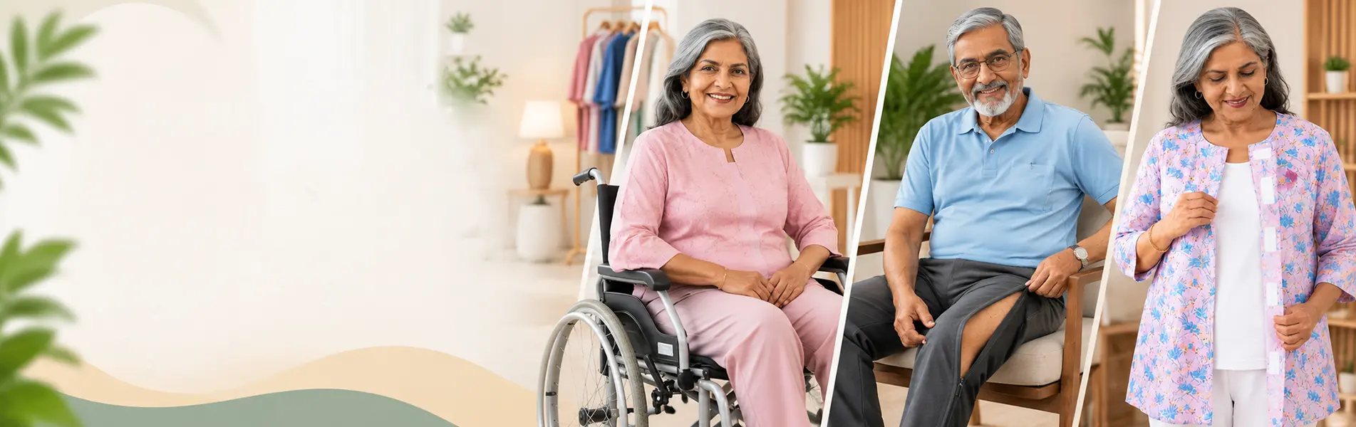 Adaptive Clothing for Seniors, Patients & Caregivers in India