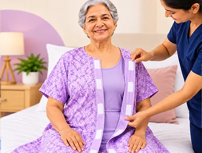 Wearly: adaptive gown